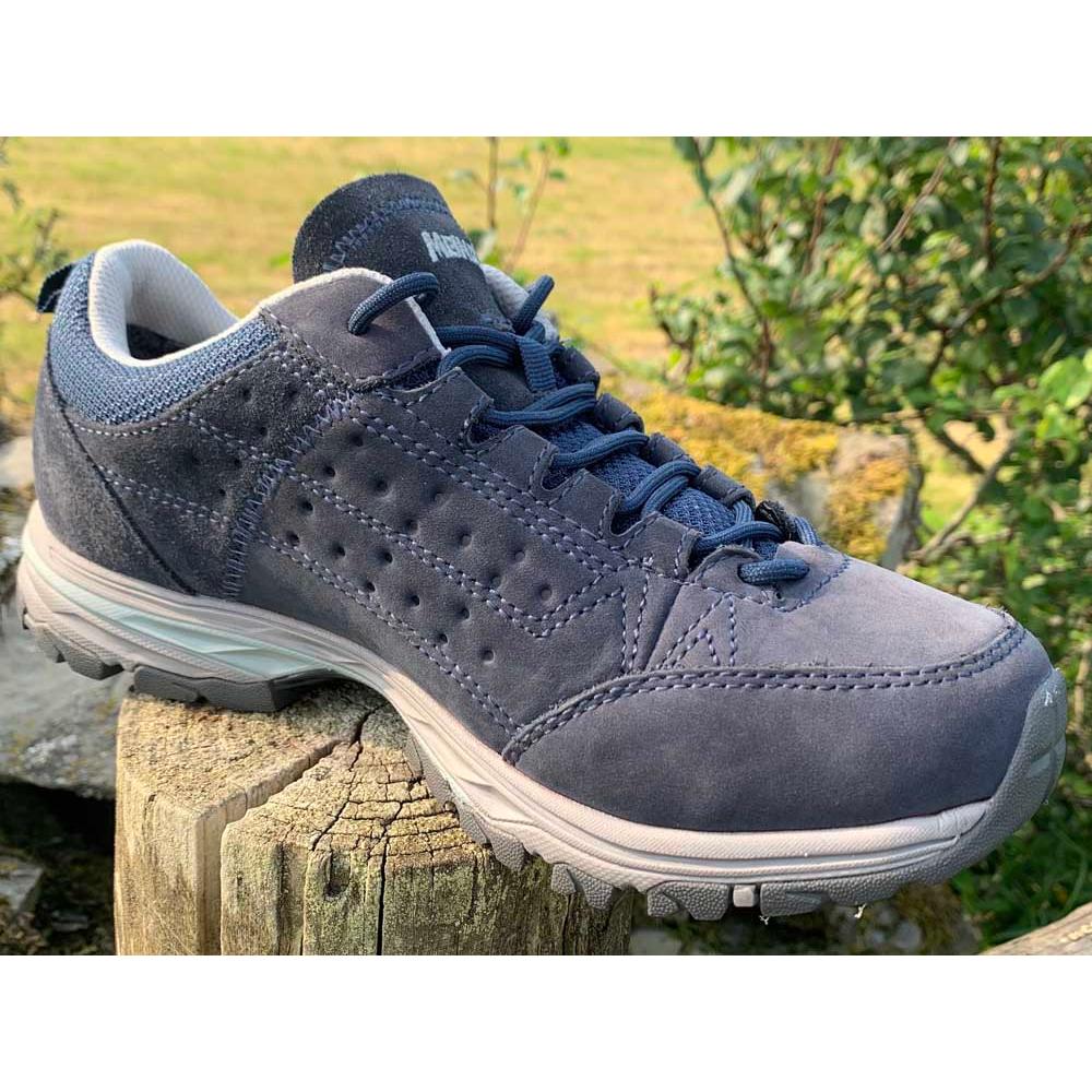 Meindl Durban Lady GTX Walking Shoes - Blue - Hill and Dale Outdoors