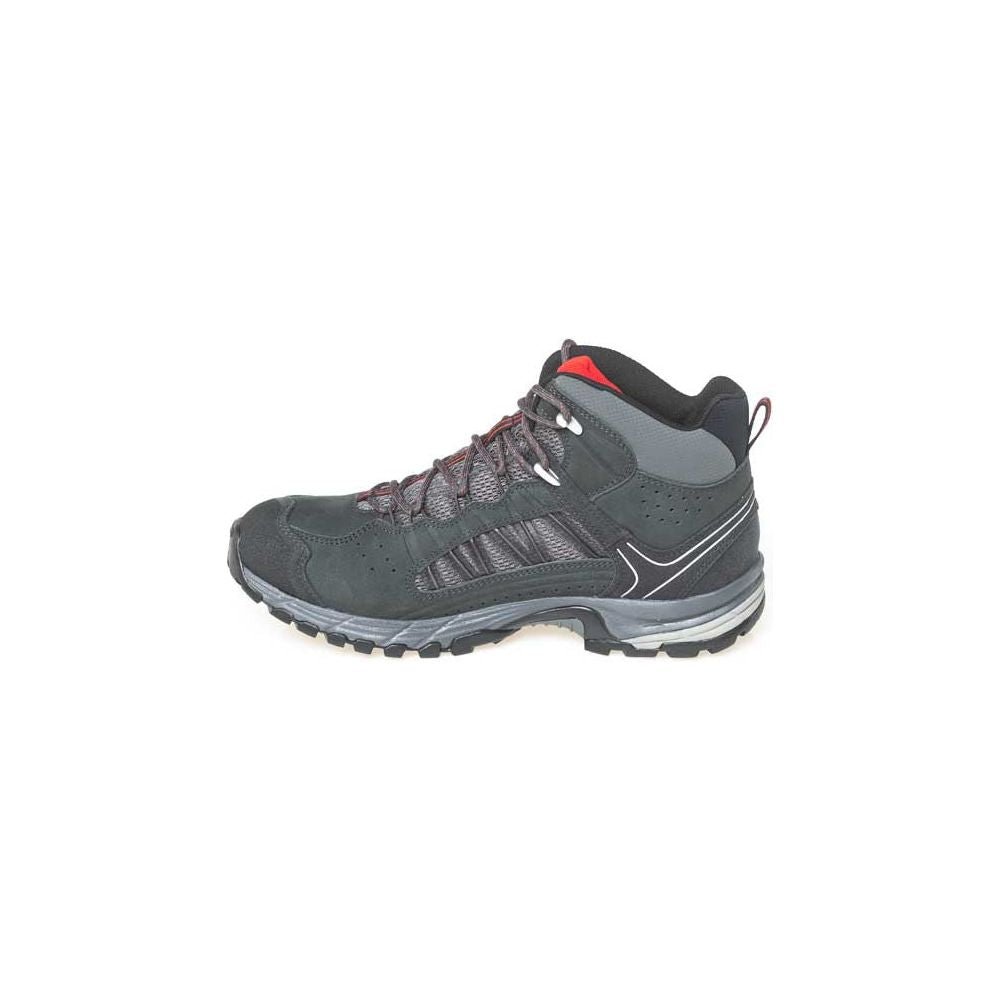 Meindl Journey Mid GTX Mens Wide Fit Walking Boots - Anthracite/Red - Hill and Dale Outdoors
