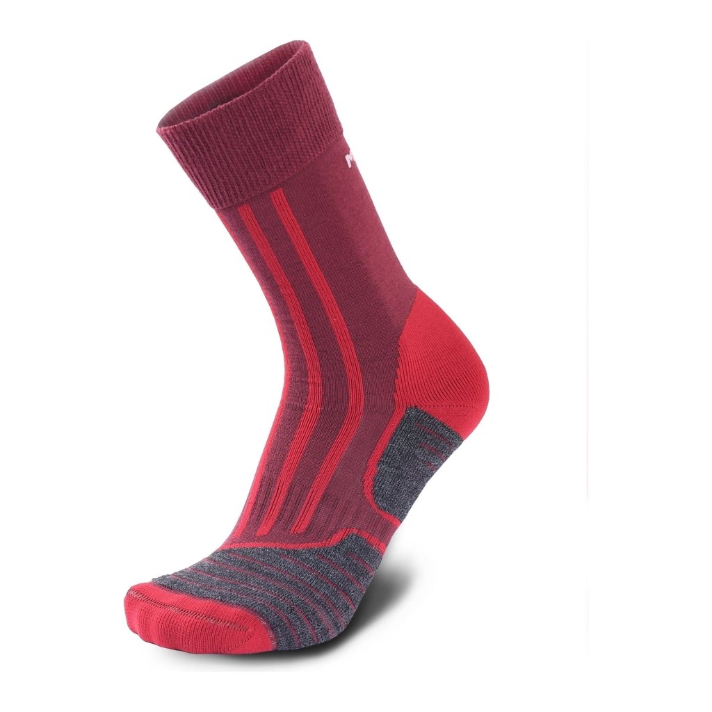 Meindl MT2 Women&#39;s Trekking Basic Socks - Aubergine - Hill and Dale Outdoors