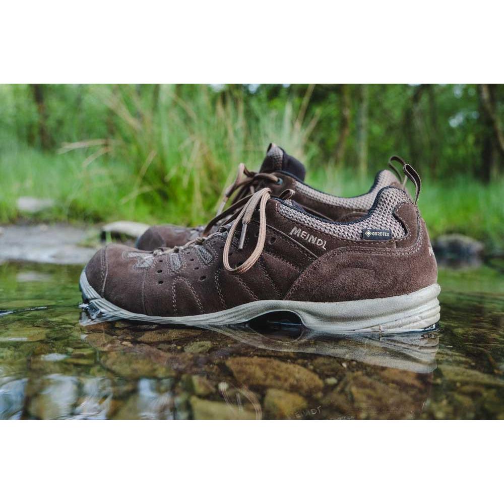 Meindl Rapide GTX Mens Wide Fit Walking Shoes - Brown - Hill and Dale Outdoors