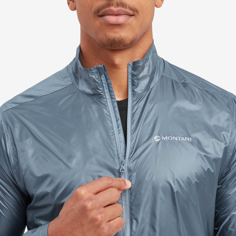 Montane Featherlite Nano Windproof Jacket - Stone Blue - Hill and Dale Outdoors
