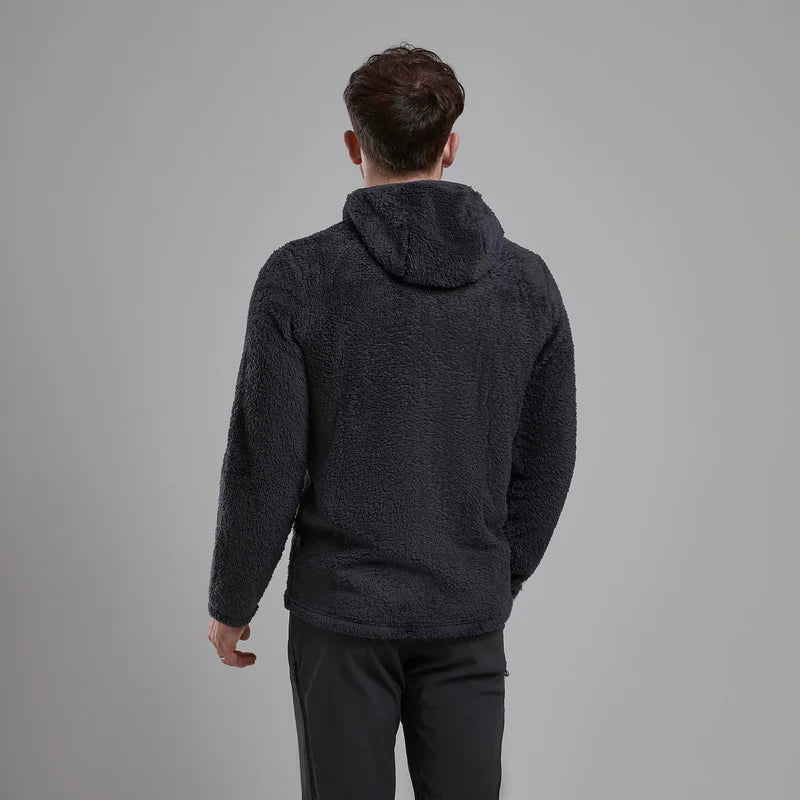 Montane Men&#39;s Caldus XT Hooded Fleece Jacket - Midnight Grey - Hill and Dale Outdoors