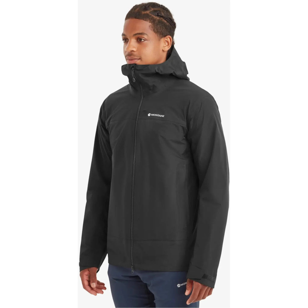 Montane Men&#39;s Phase GTX Waterproof Jacket - Midnight Grey - Hill and Dale Outdoors
