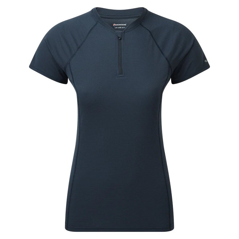 Montane Women's Dart Nano Zip T-Shirt - Hill and Dale Outdoors