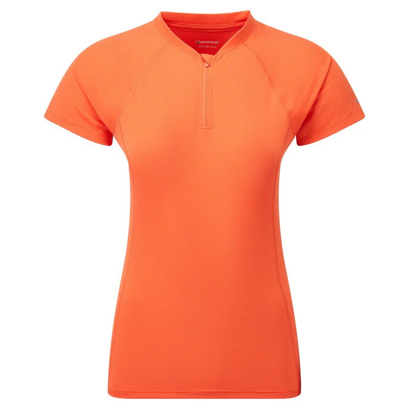 Montane Women's Dart Nano Zip T-Shirt - Hill and Dale Outdoors