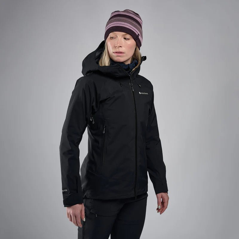 Montane Women&#39;s Phase XT Waterproof Jacket - Black - Hill and Dale Outdoors