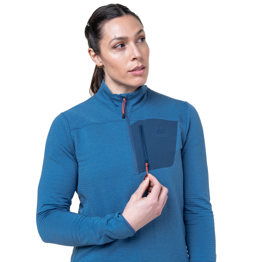 Mountain Equipment Lumiko Women's Zip T - Hill and Dale Outdoors