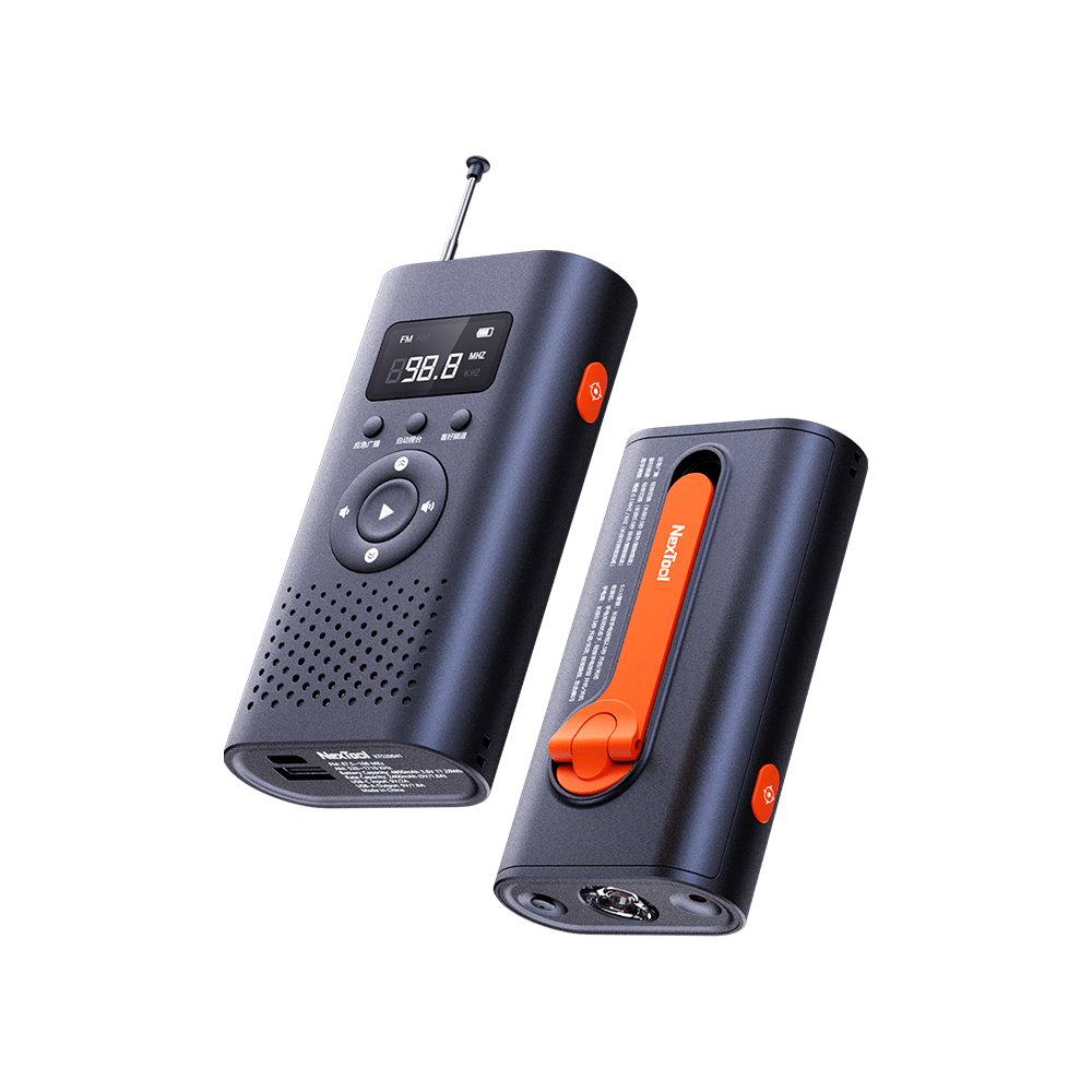 Nextool Multi - Functional Emergency Hand Crank Radio - Hill and Dale Outdoors