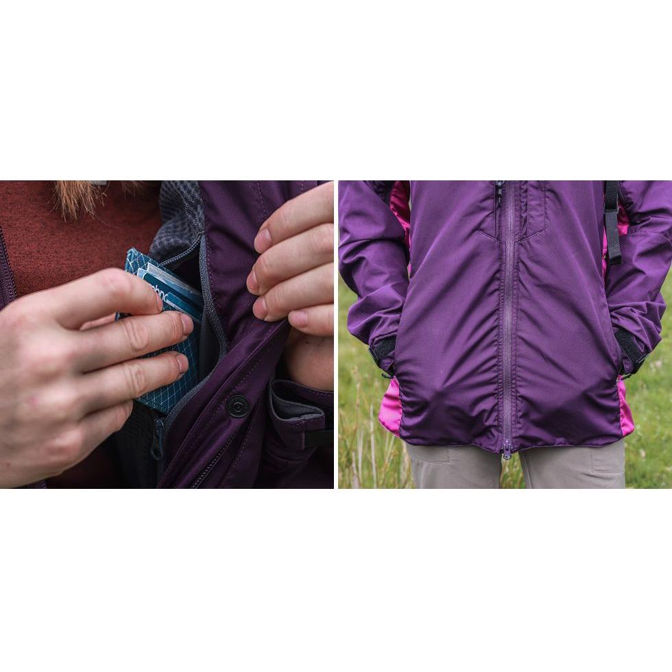 Paramo Alta III Women&#39;s Waterproof Jacket - Outback Red/Wine - Hill and Dale Outdoors