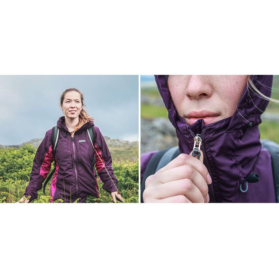 Paramo Alta III Women&#39;s Waterproof Jacket - Outback Red/Wine - Hill and Dale Outdoors