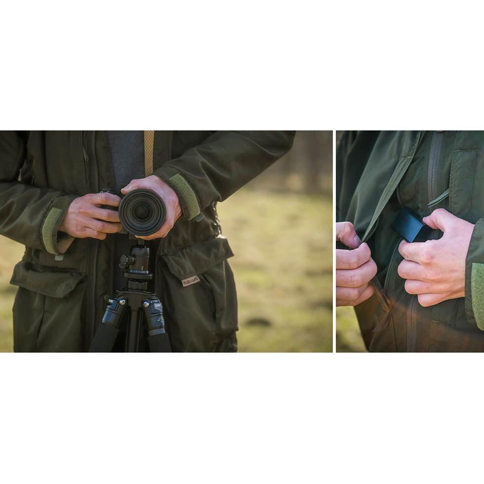 Paramo Pajaro Men&#39;s Waterproof Jacket - Green - Hill and Dale Outdoors