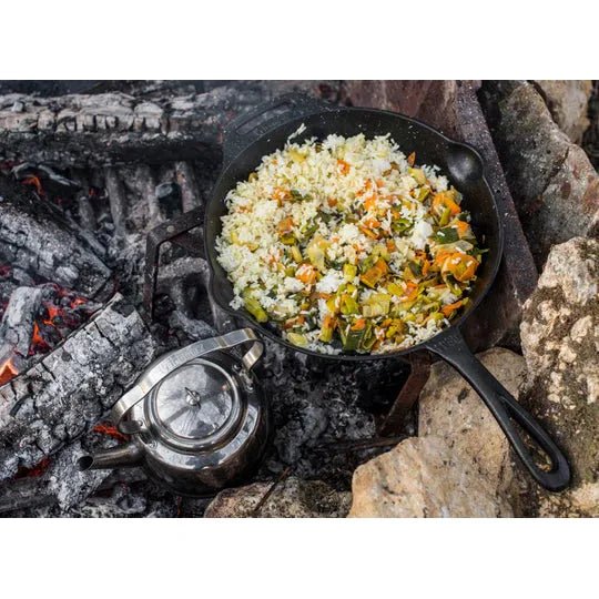Petromax 30cm Cast Iron Fire Skillet With One Handle - Hill and Dale Outdoors