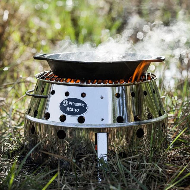 Petromax 30cm Cast Iron Fire Skillet with Two Handles - Hill and Dale Outdoors
