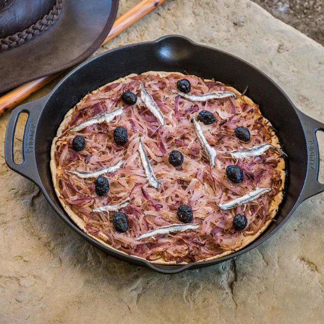 Petromax 30cm Cast Iron Fire Skillet with Two Handles - Hill and Dale Outdoors