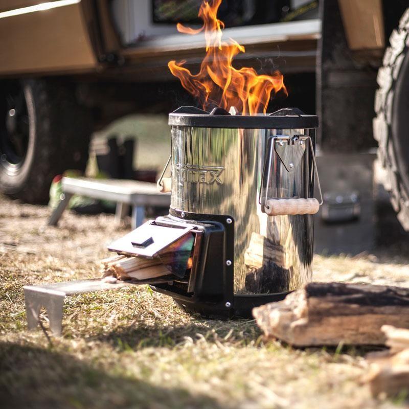Petromax Rocket Stove - Portable Wood Burning Camping Stove - Hill and Dale Outdoors