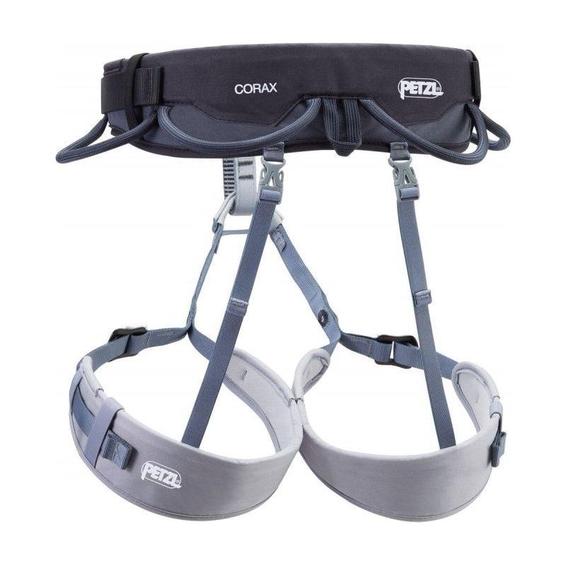 Petzl Corax Climbing Harness - Grey - Hill and Dale Outdoors