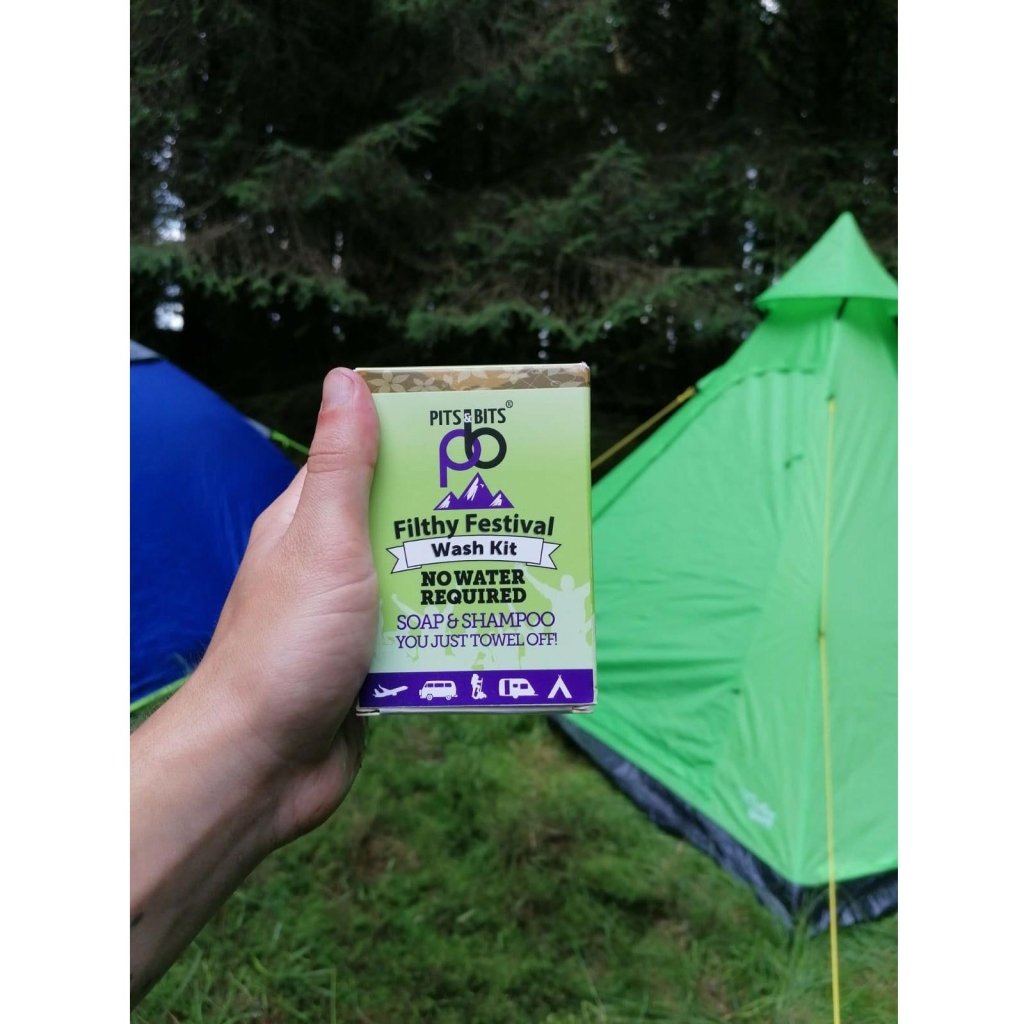 Pits &amp; Bits Filthy Festival Wash Kit - 3 Products in 1 Box - Hill and Dale Outdoors