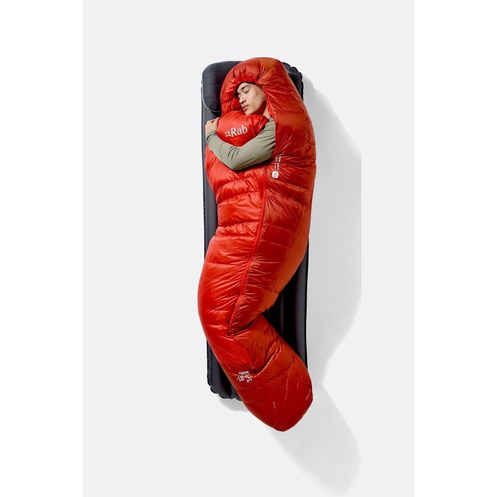 Rab Alpine - 6C / 20F Down Sleeping Bag - Hill and Dale Outdoors
