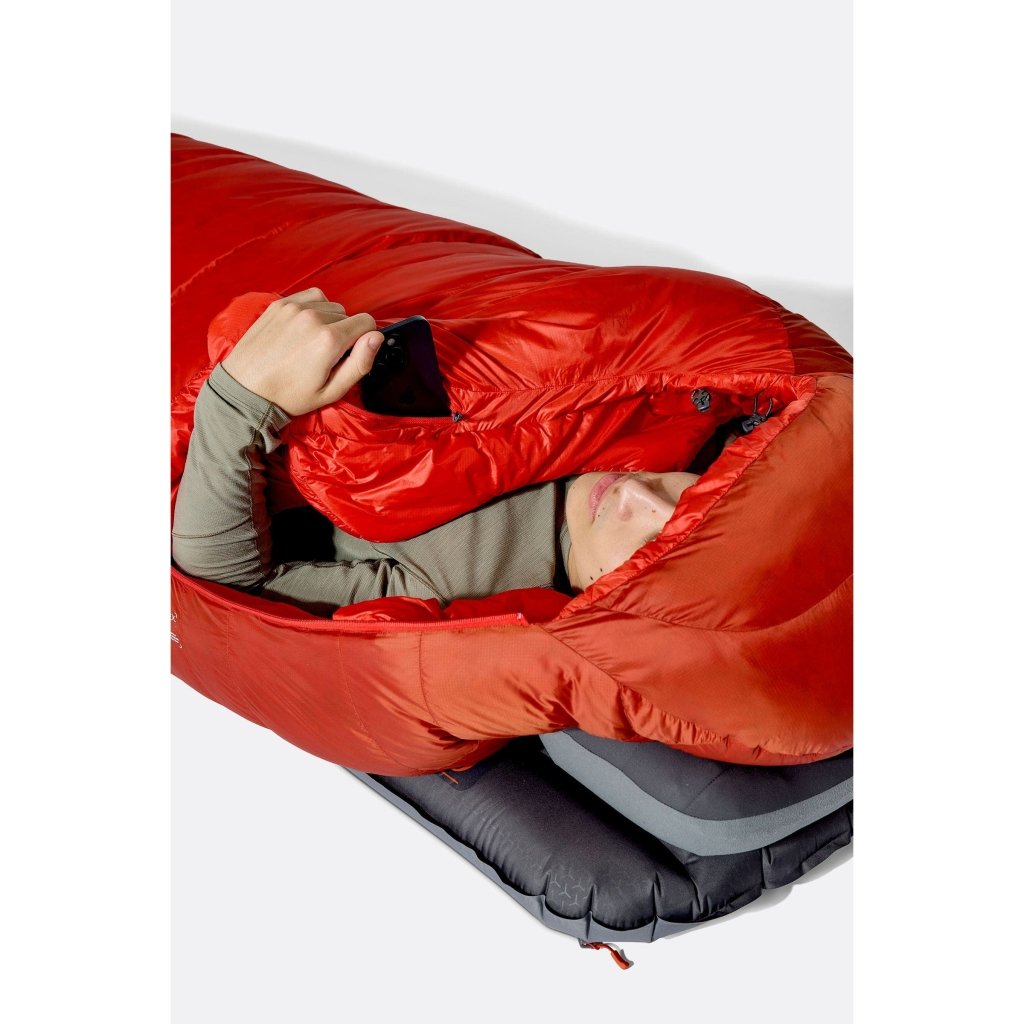 Rab Alpine - 6C / 20F Down Sleeping Bag - Hill and Dale Outdoors