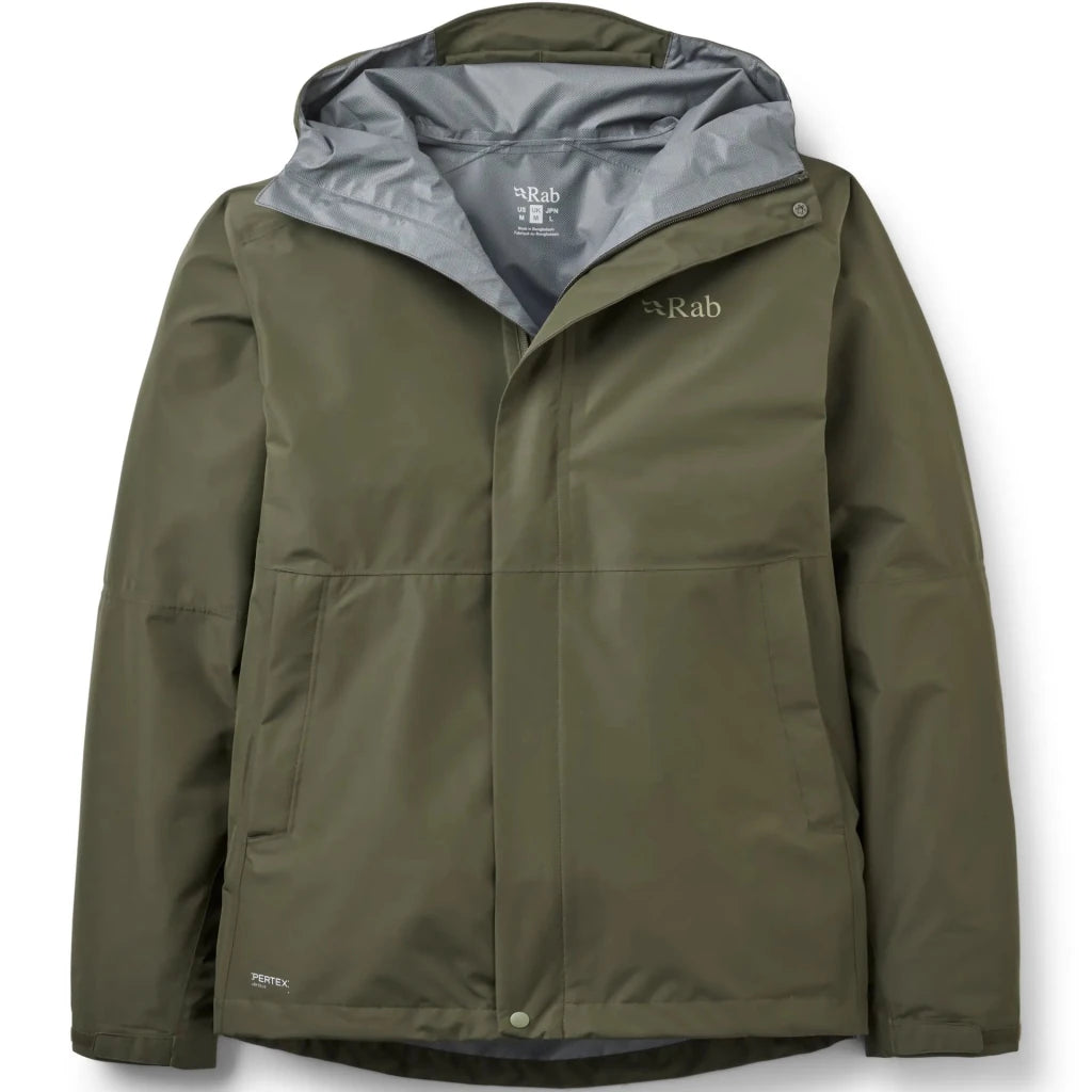 Rab Men's Downpour Waterproof Jacket - Hill and Dale Outdoors