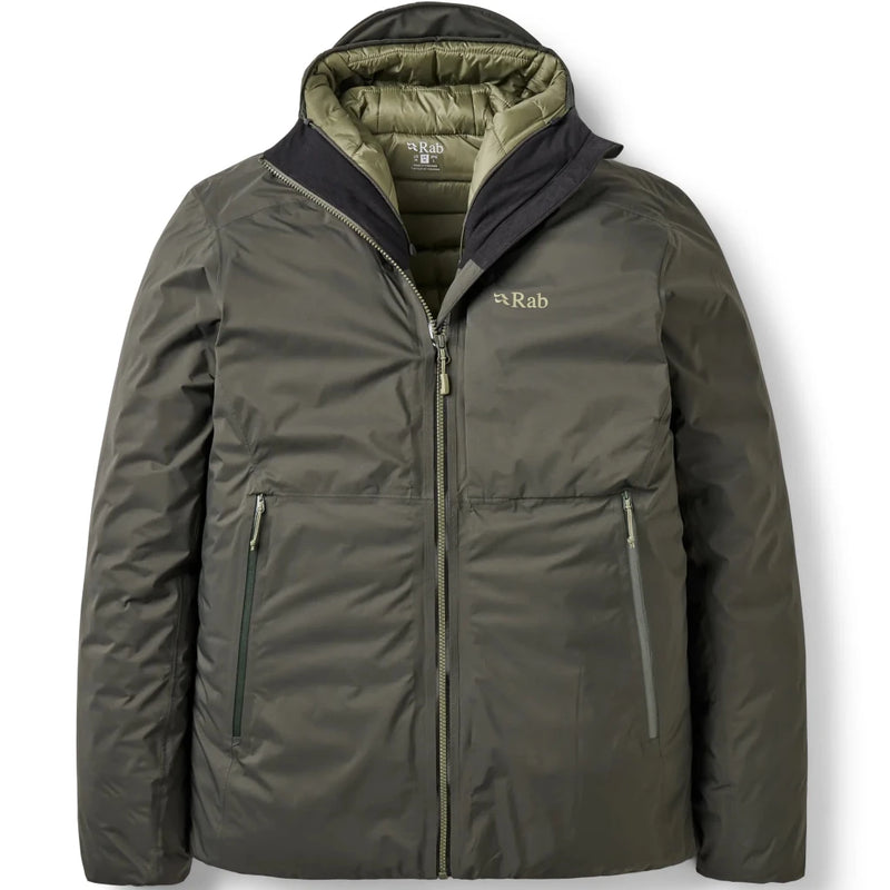 Rab Men's Microlight Shield Waterproof Insulated Down Jacket - Hill and Dale Outdoors