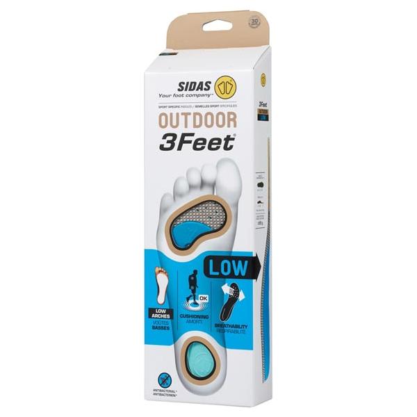 Sidas Outdoor 3Feet Insoles - Low - Hill and Dale Outdoors