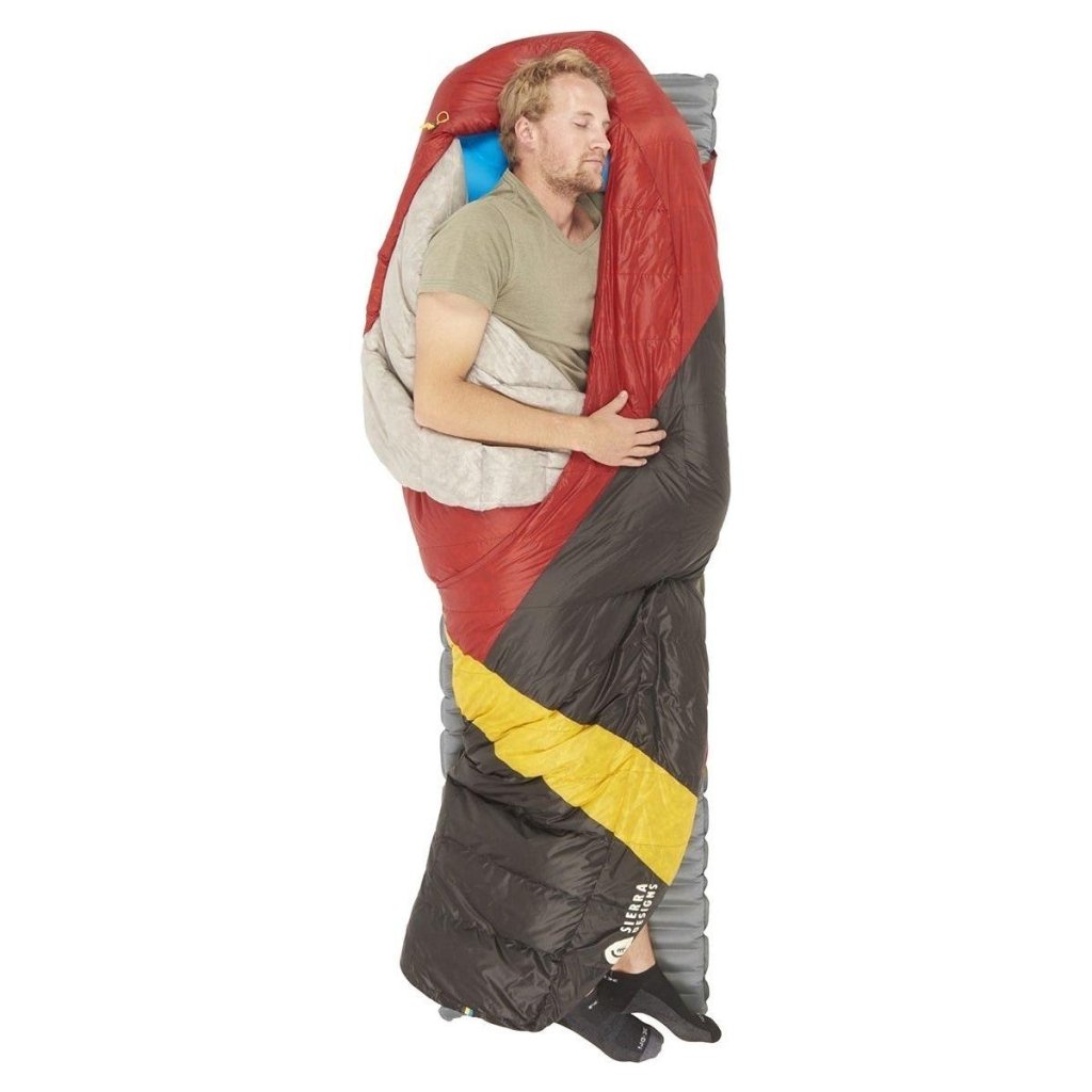 Sierra Designs Cloud 800F 20° Degree Down Sleeping Bag - Red - Hill and Dale Outdoors