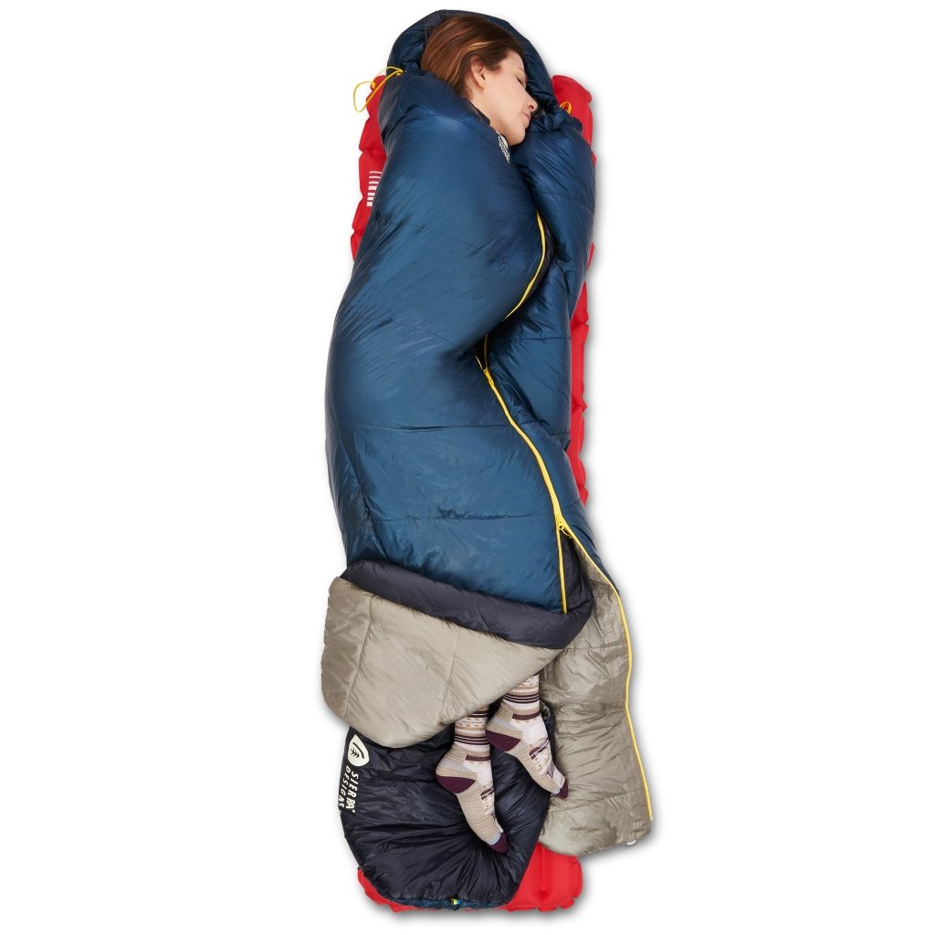 Sierra Designs Elemental Quilt Synthetic Sleeping Bag - Blue - Hill and Dale Outdoors