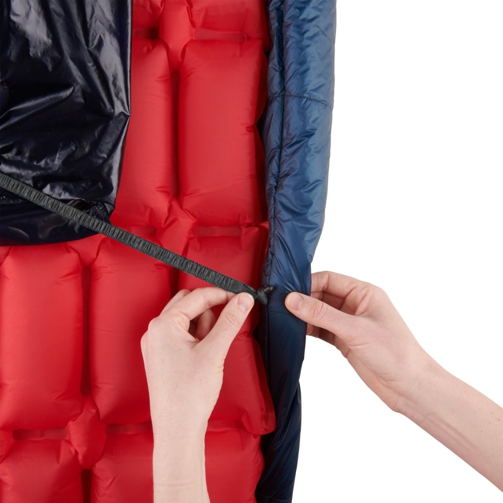 Sierra Designs Elemental Quilt Synthetic Sleeping Bag - Blue - Hill and Dale Outdoors