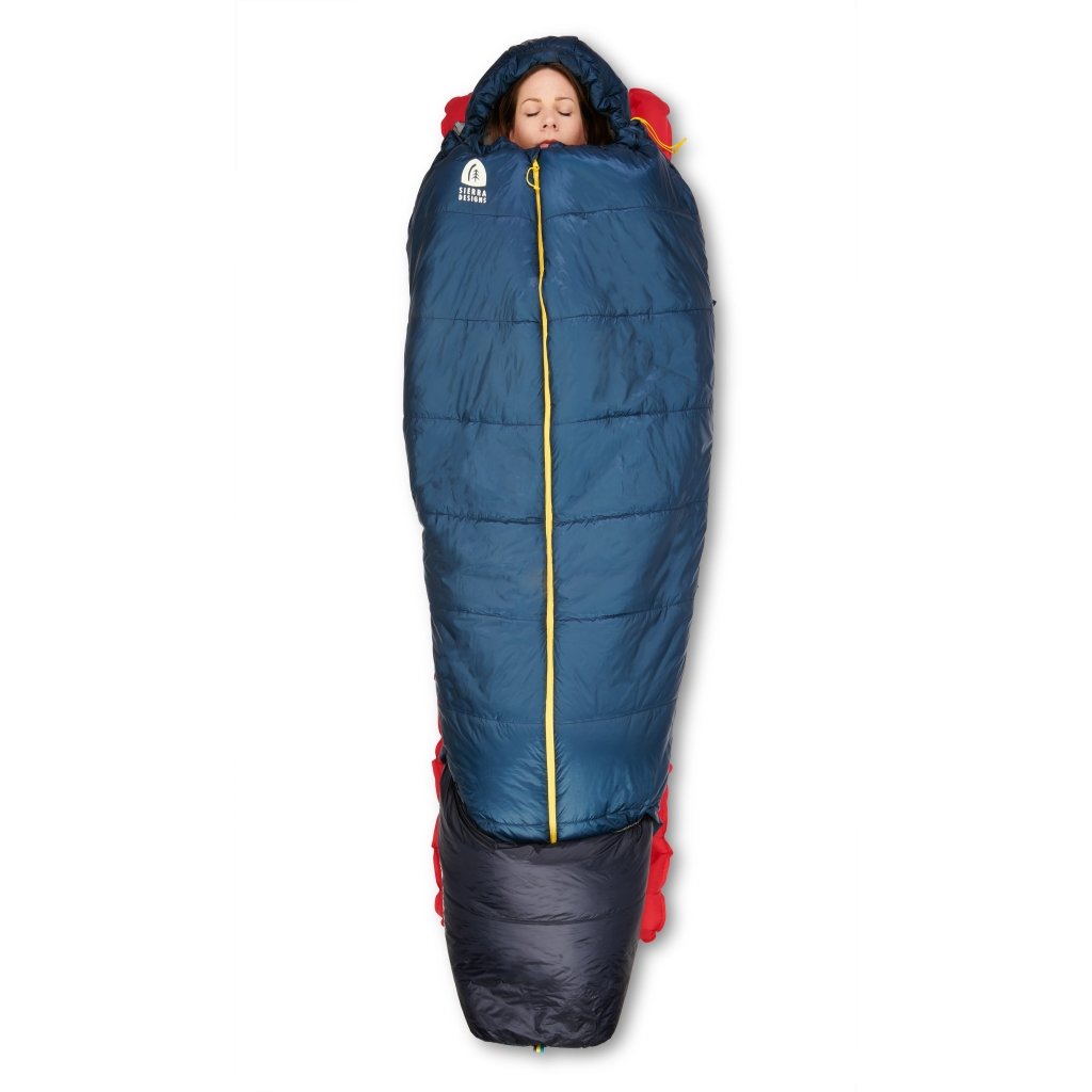 Sierra Designs Elemental Quilt Synthetic Sleeping Bag - Blue - Hill and Dale Outdoors