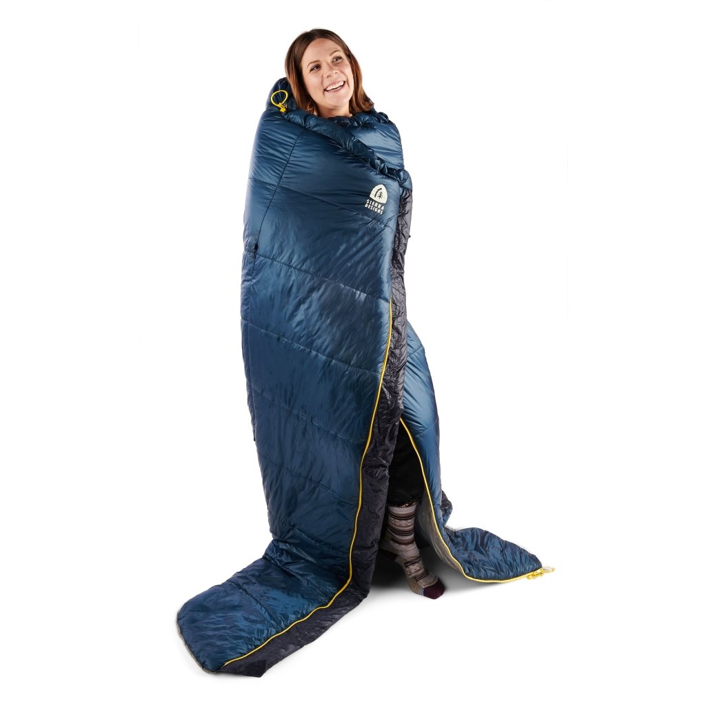 Sierra Designs Elemental Quilt Synthetic Sleeping Bag - Blue - Hill and Dale Outdoors