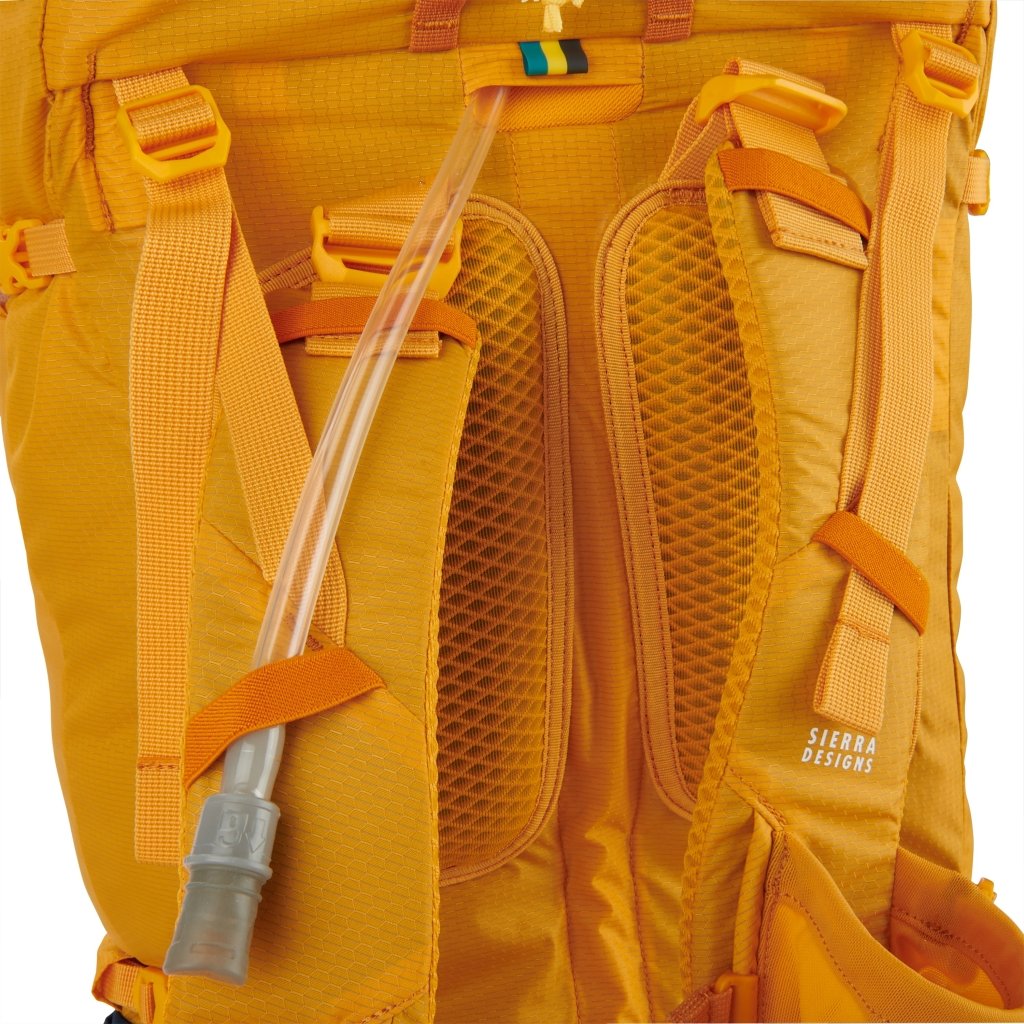 Sierra Designs Flex Capacitor 40L - 60L Backpack With Waist Belt - Butterscotch - Hill and Dale Outdoors
