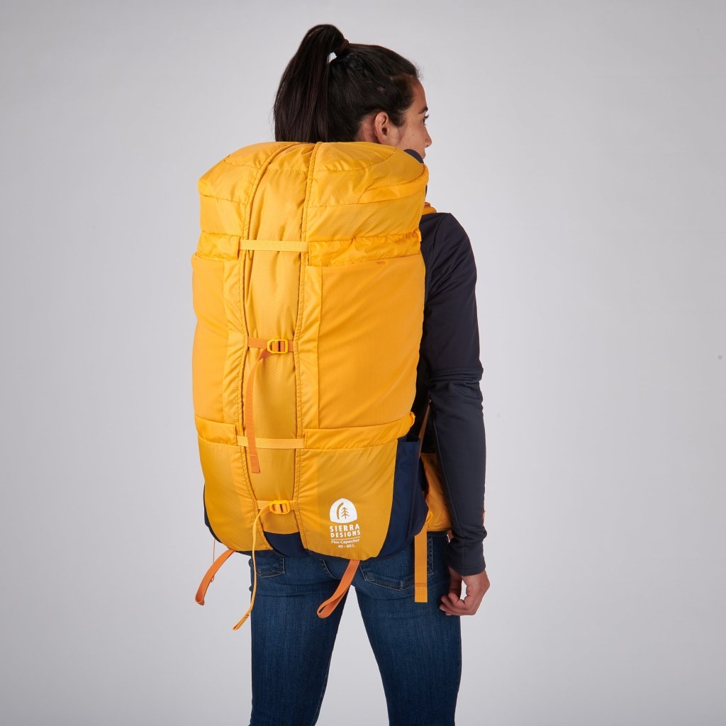Sierra Designs Flex Capacitor 40L - 60L Backpack With Waist Belt - Butterscotch - Hill and Dale Outdoors