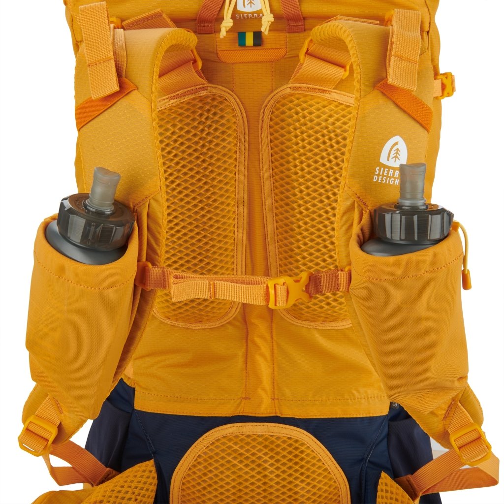 Sierra Designs Flex Capacitor 40L - 60L Backpack With Waist Belt - Butterscotch - Hill and Dale Outdoors
