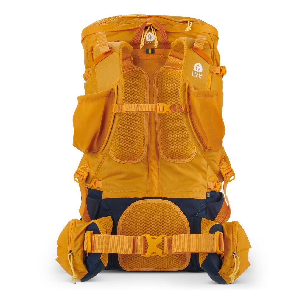 Sierra Designs Flex Capacitor 40L - 60L Backpack With Waist Belt - Butterscotch - Hill and Dale Outdoors