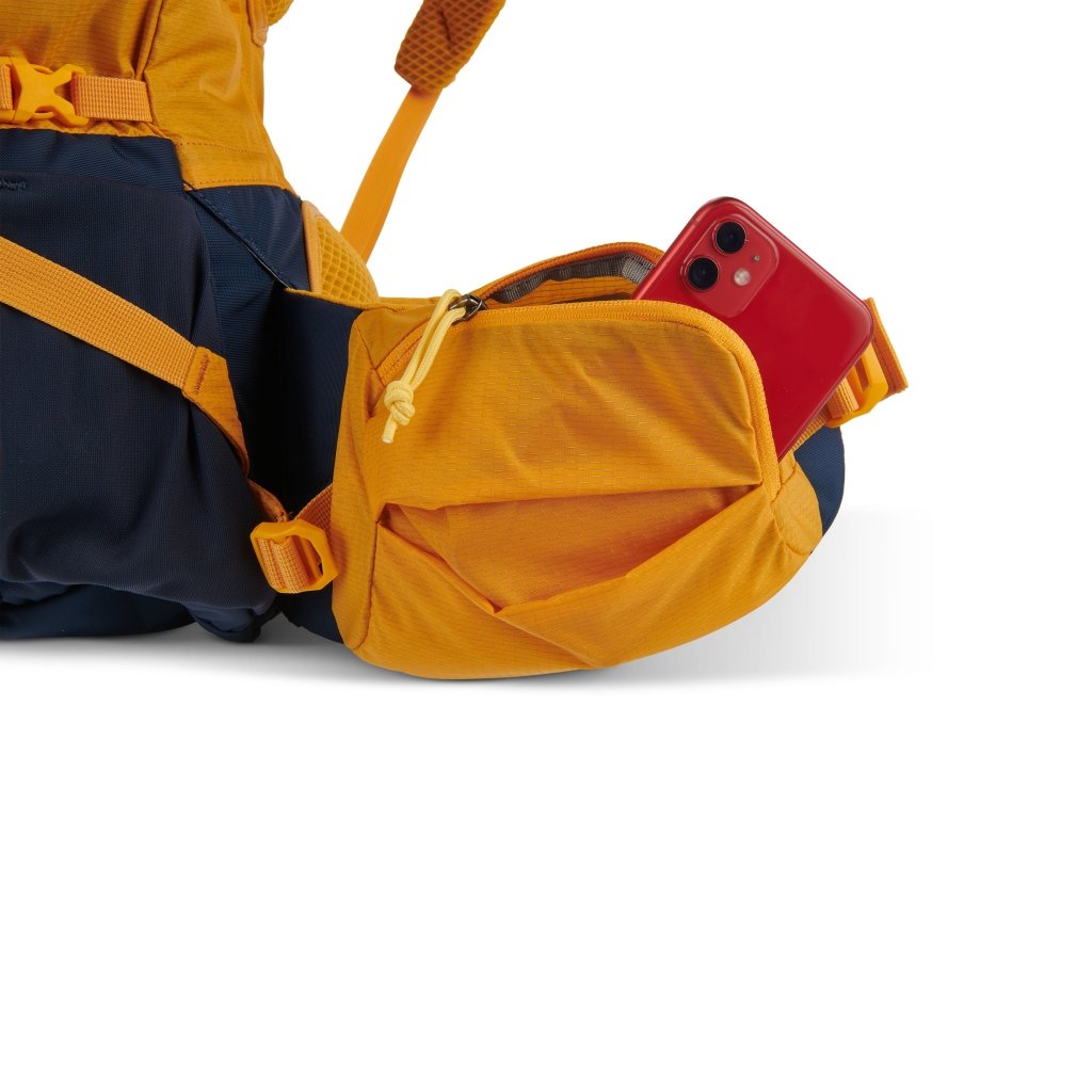 Sierra Designs Flex Capacitor 40L - 60L Backpack With Waist Belt - Butterscotch - Hill and Dale Outdoors