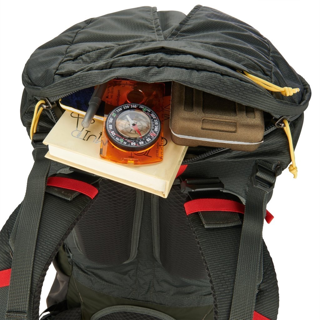Sierra Designs Flex Capacitor 40L - 60L Blackpack With Waist Belt - Majolica - Hill and Dale Outdoors