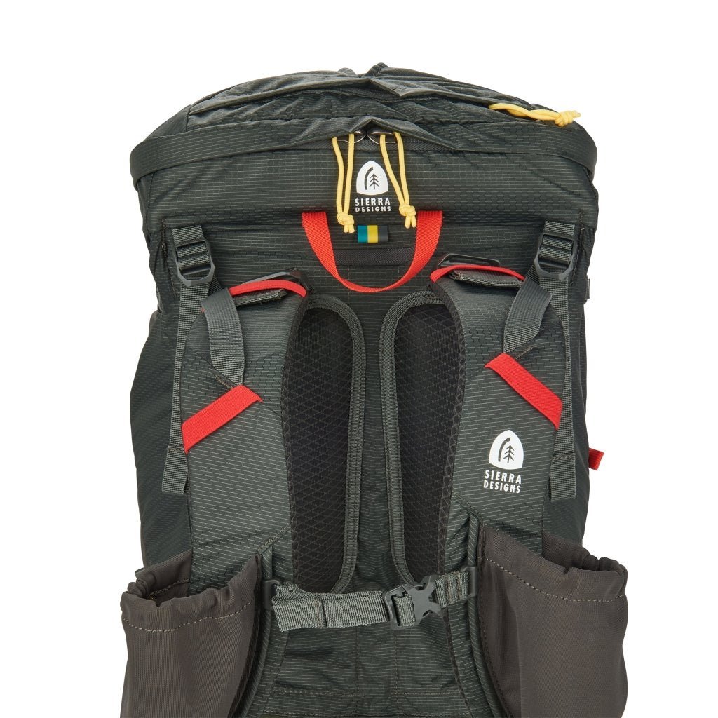 Sierra Designs Flex Capacitor 40L - 60L Blackpack With Waist Belt - Majolica - Hill and Dale Outdoors