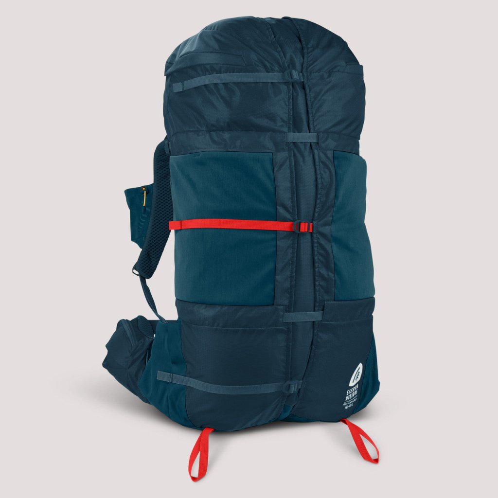 Sierra Designs Flex Capacitor 40L - 60L Blackpack With Waist Belt - Majolica - Hill and Dale Outdoors