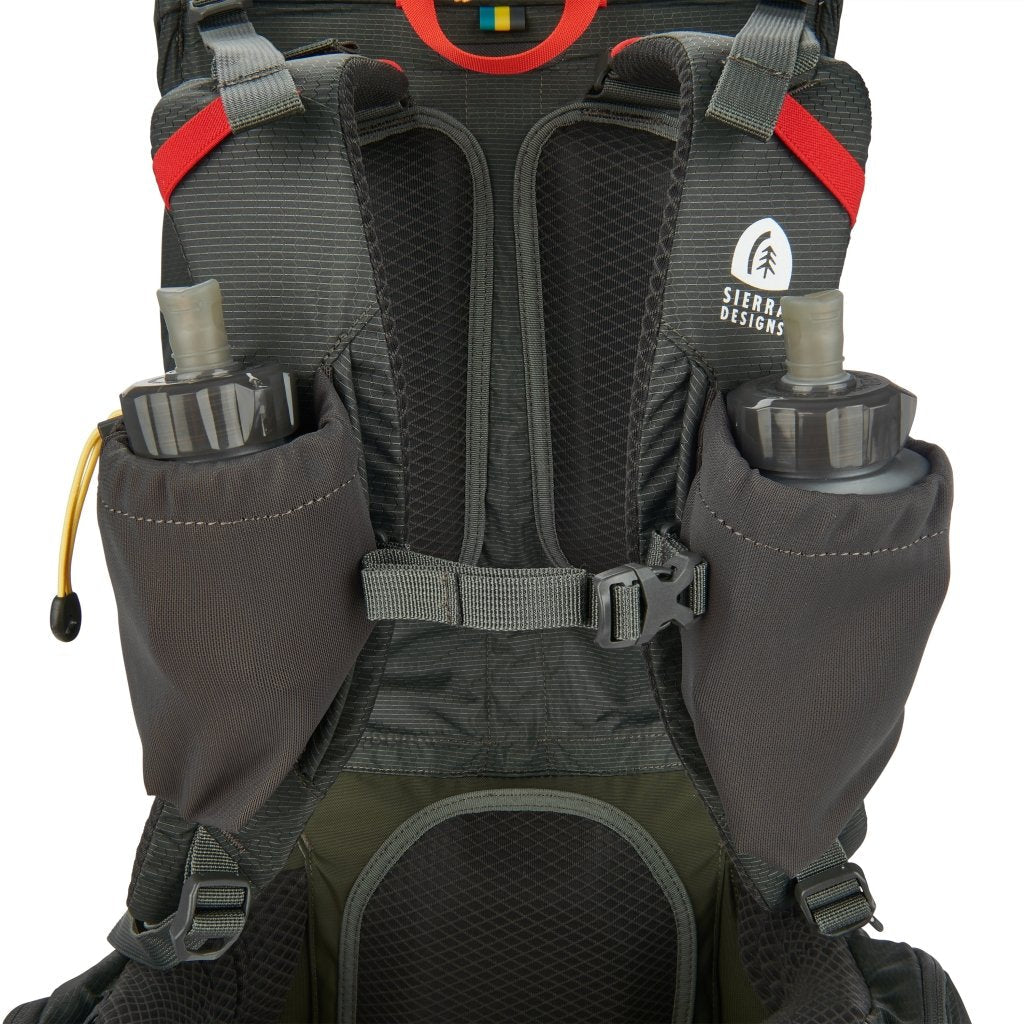 Sierra Designs Flex Capacitor 40L - 60L Blackpack With Waist Belt - Majolica - Hill and Dale Outdoors