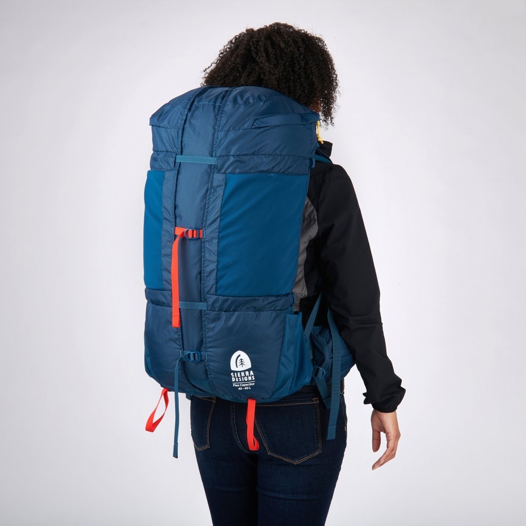 Sierra Designs Flex Capacitor 60L - 80L Rucksack - M/L - Majolica Blue - Hill and Dale Outdoors