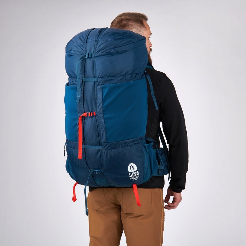 Sierra Designs Flex Capacitor 60L - 80L Rucksack - M/L - Majolica Blue - Hill and Dale Outdoors
