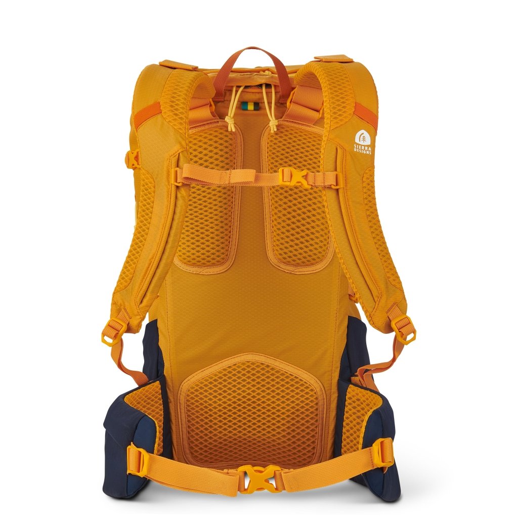 Sierra Designs Flex Hike 20L - 30L Backpack - Butterscotch/Navy - Hill and Dale Outdoors