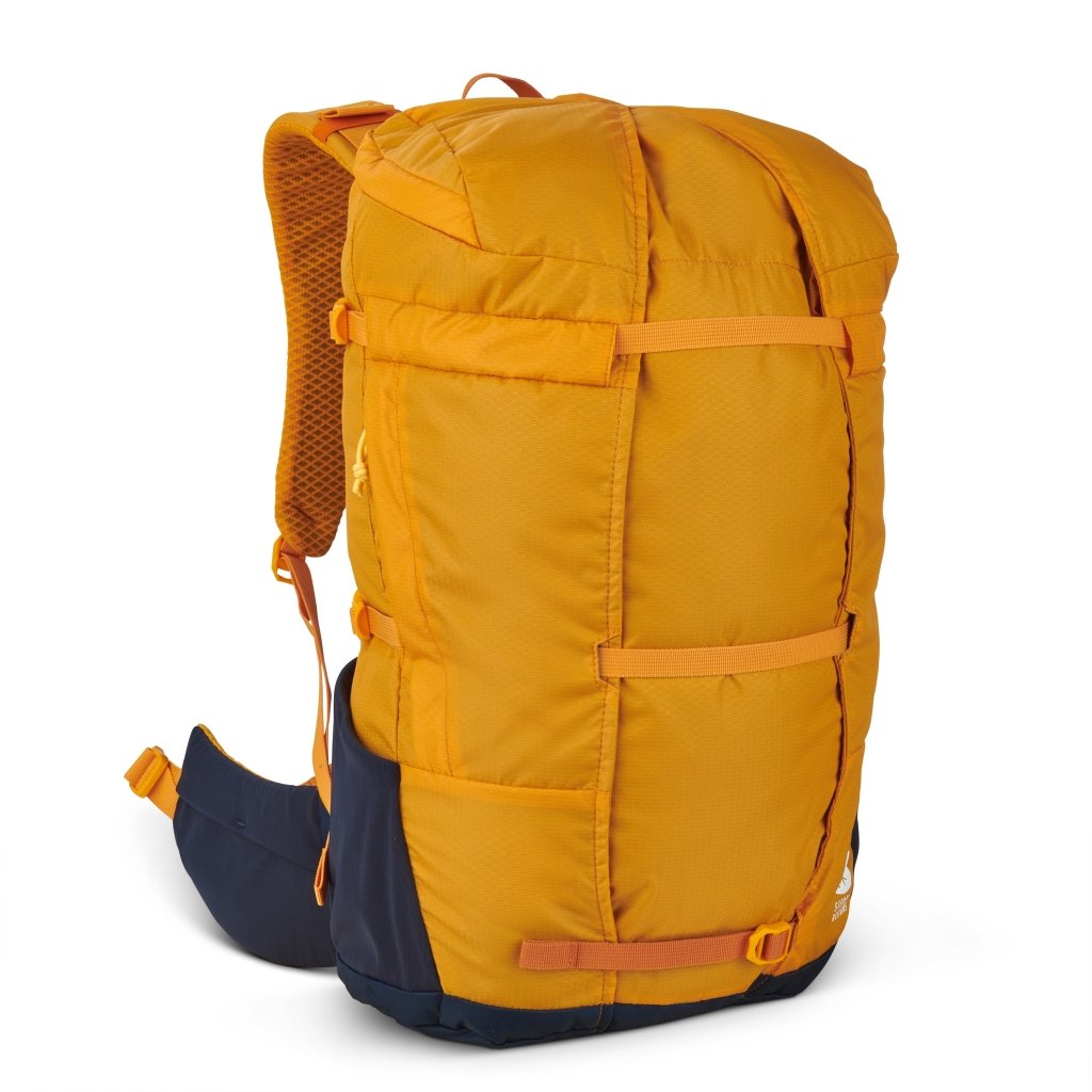 Sierra Designs Flex Hike 20L - 30L Backpack - Butterscotch/Navy - Hill and Dale Outdoors