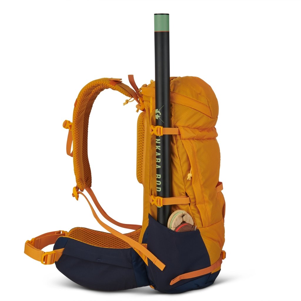 Sierra Designs Flex Hike 20L - 30L Backpack - Butterscotch/Navy - Hill and Dale Outdoors