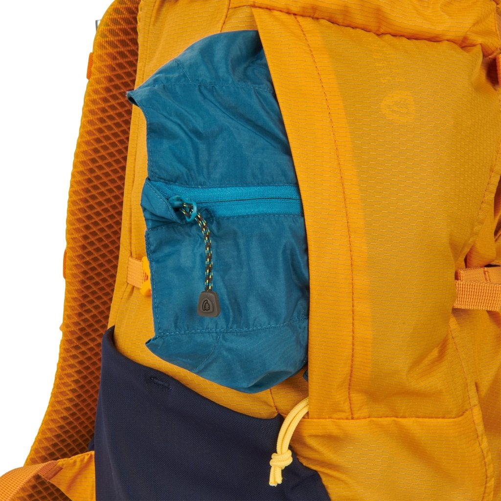 Sierra Designs Flex Hike 20L - 30L Backpack - Butterscotch/Navy - Hill and Dale Outdoors