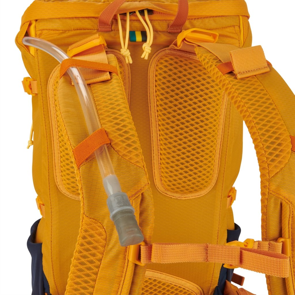 Sierra Designs Flex Hike 20L - 30L Backpack - Butterscotch/Navy - Hill and Dale Outdoors