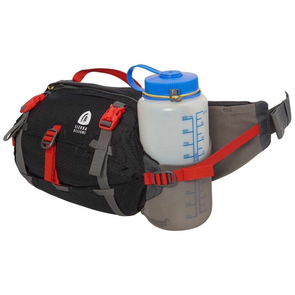Sierra Designs Flex Lumbar 3 - 6L Waist Pack - Peat - Hill and Dale Outdoors