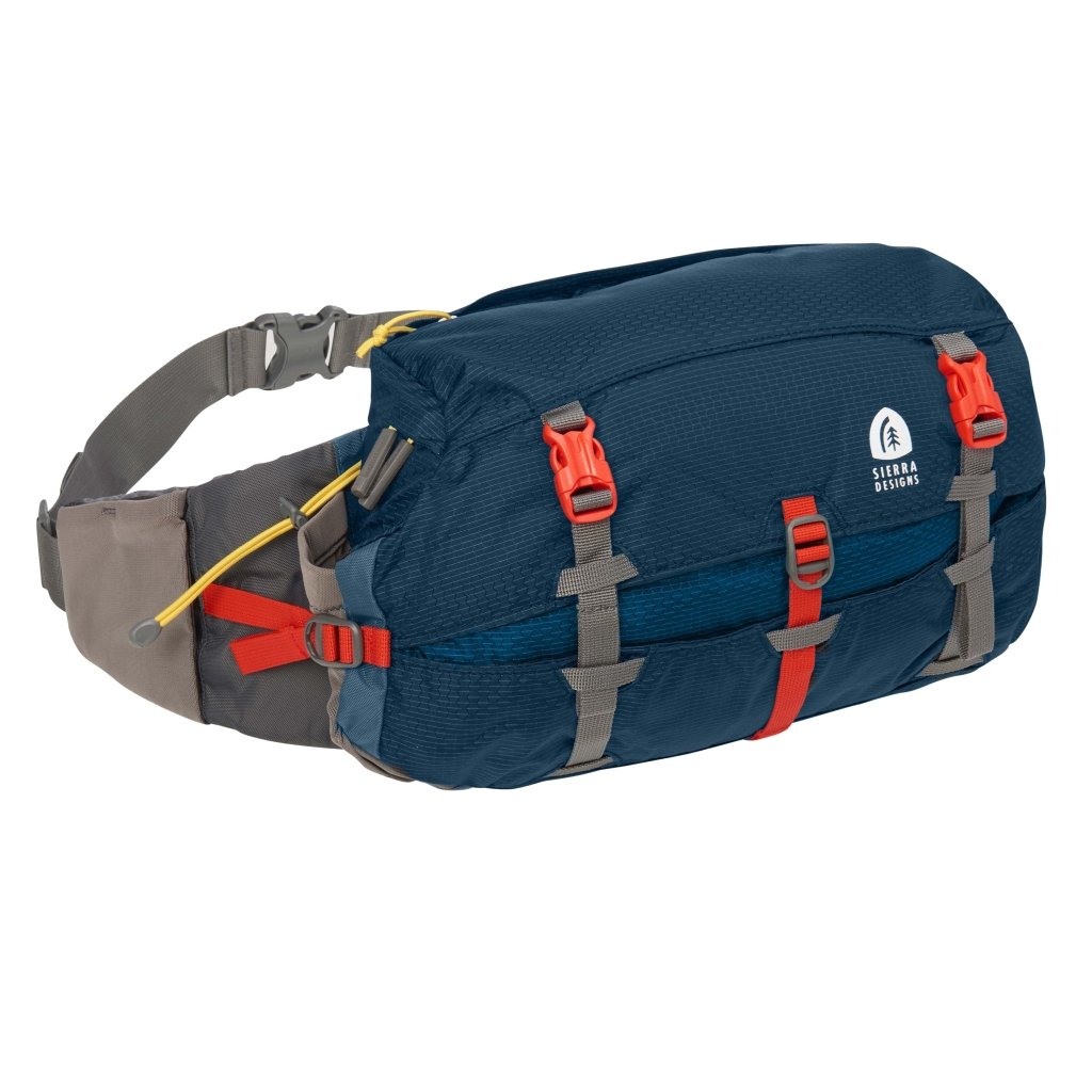 Sierra Designs Flex Lumbar 7 - 10L Waist Pack - Bering Blue - Hill and Dale Outdoors