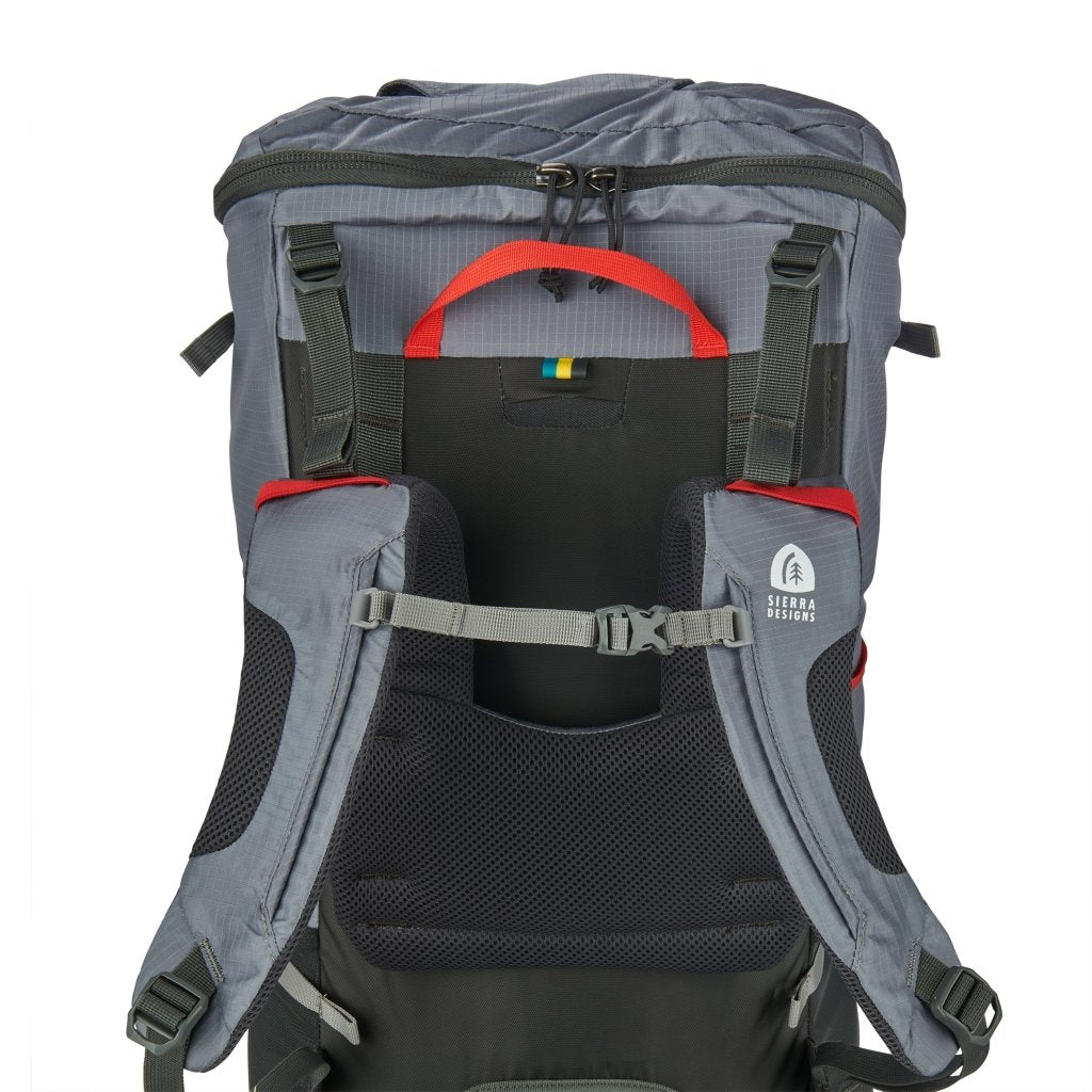 Sierra Designs Flex Trail 40L - 60L Rucksack - Wild Dove/Peat - Hill and Dale Outdoors